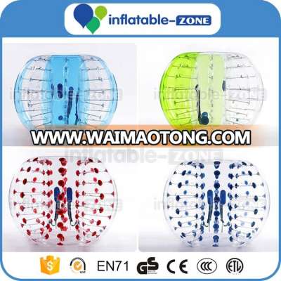 Crazy sport games bubble soccer, bubble football, outdoor knocker ball for sale