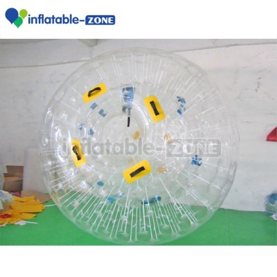 Real factory inflatable zorb ball, human hamster ball for sale, Cheap price grass zorbing ball