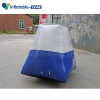 Inflatable blue white bunker for paintball, inflatable bunkers rental