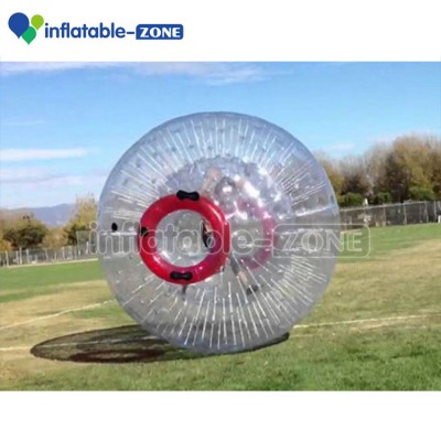 Cheap price ground roller ball, inflatable grass zorb ball for commercial rental