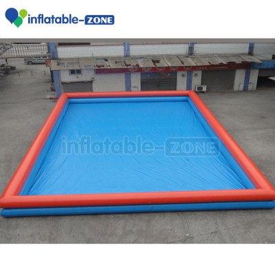 Hot sale giant inflatable water pool, double layers 2 layers giant water pool adult swimming inflatable pool