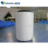 Black and white Inflatable bunker inflatable paintball cylinder roller bunker