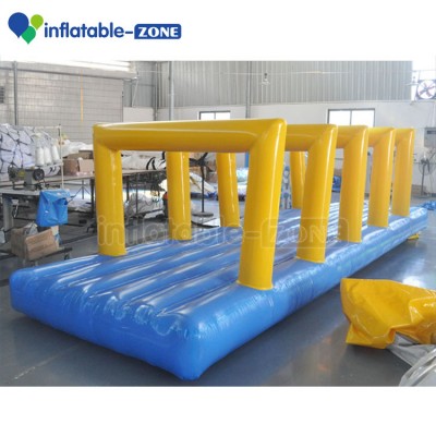 Long Inflatable Obstacle hurdles, water or land inflatable tabbing obstacle games