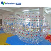 Guangzhou factory PVC/ TPU Inflatable Transparent Zorb Ball, Human Hamster Ball for Sale