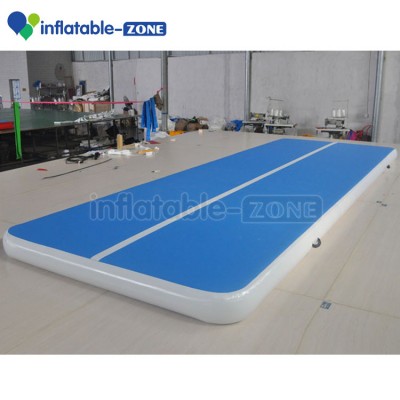 Sport games gym mat inflatable air tumble track ,folding gymnastics air mat,inflatable air track