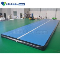 Durable inflatable air track mattress tumbling track, gym crash mat inflatable yoga track