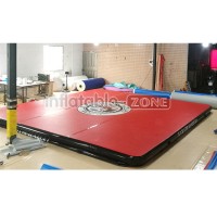 Huge DWF Inflatable big air track, jumping crash mat inflatable gym tumble track