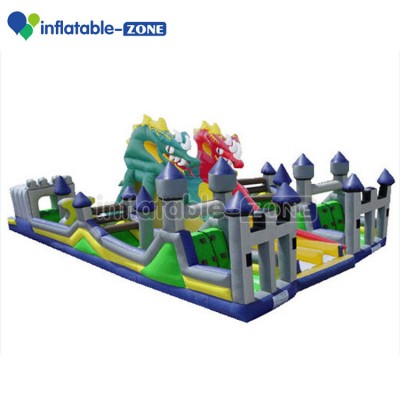 Inflatable amusement park, inflatable indoor playground, inflatable fun city