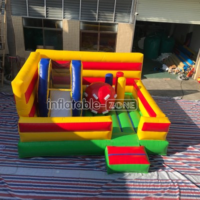 Happy funny bouncy castle commercial combo bouncy castle for sale