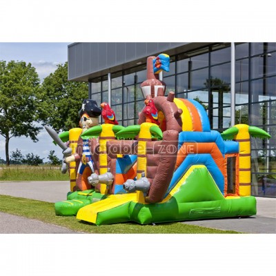 Interesting air bouncer inflatable animal theme castle for baby