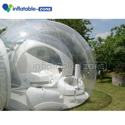 Hot sale inflatable bubble camping tent clear inflatable lawn tent inflatable bubble tent