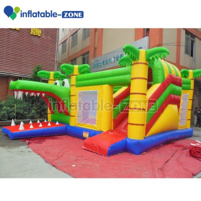 Inflatable Toy crocodile jumping bouncer/ Inflatable bouncing castle