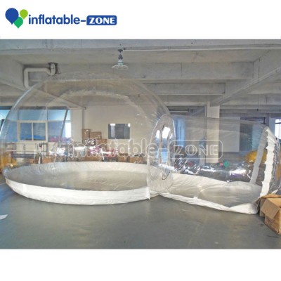 Hot sale Clear inflatable bubble tent, inflatable transparent tent for outdoor camping