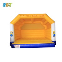 Factory wholesale Minion inflatable castle/bouncy castle/bounce house for outdoor play