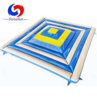 NEW ARRIVAL fun playing 8.5m*8.5m large inflatable air mountain for all ages